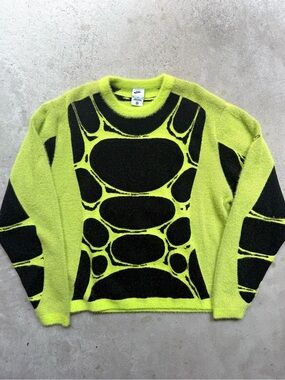 NWOT* Nike Project F.R.O.G. Black/Green Jelly Cage Sweater M 24z27